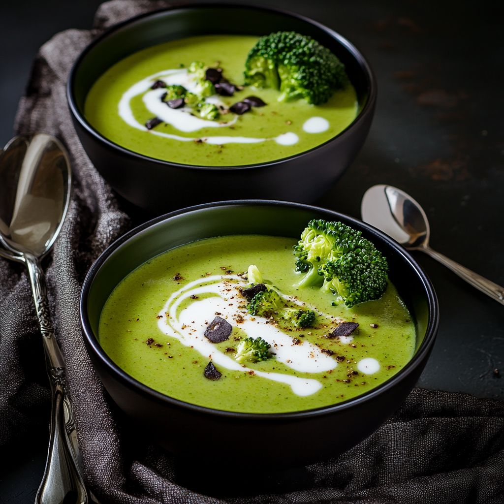 Broccoli Foam Soup Recipe