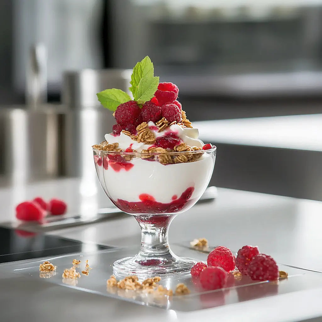 Light Yoghurt Mousse With Red Berries Recipe