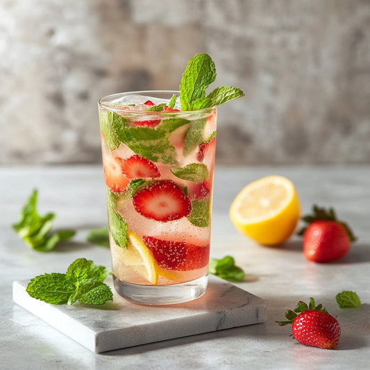 Strawberry And Mint Lemonade Recipe